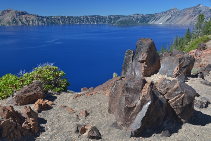 shot of Crater Lake